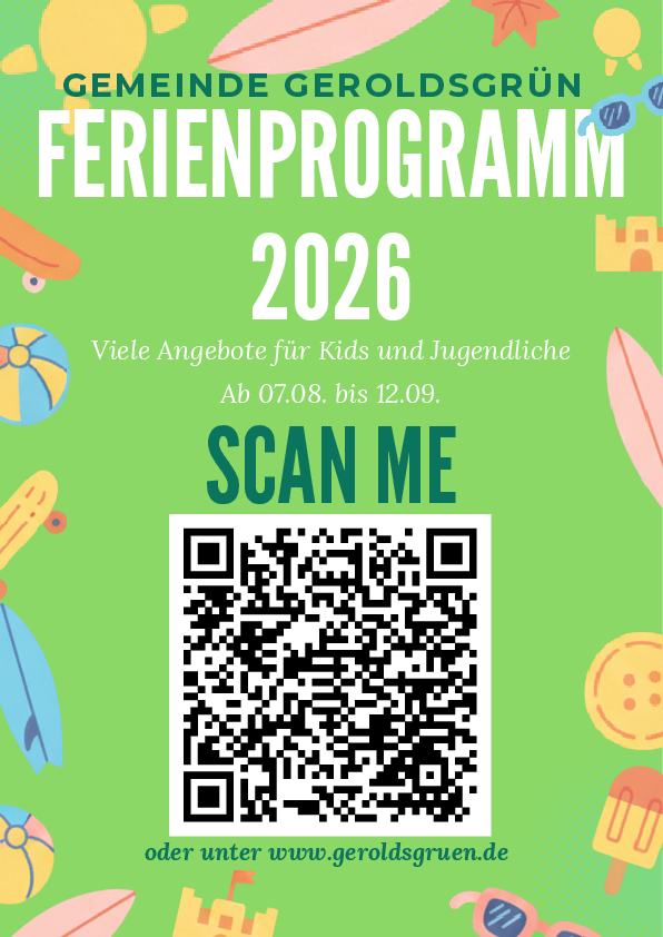 Ferienprogramm 2026 - Es gibt noch freie Plätze
