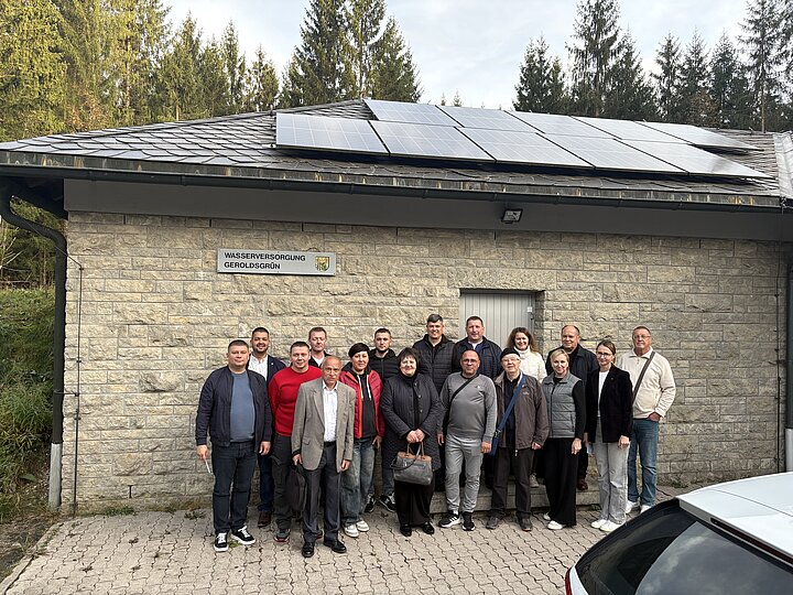 Ukrainische Delegation zu Gast im Wasserwerk