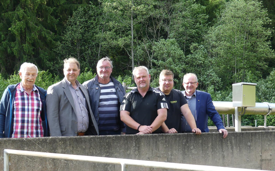Verbandsräte besichtigen Kläranlage des Abwasserzweckverbandes Ölsnitz-Rodachtal
